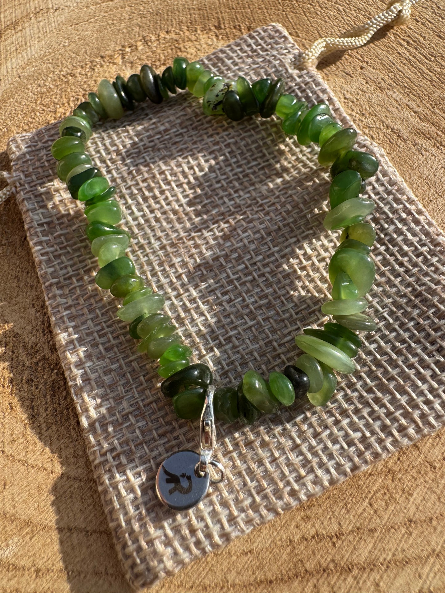 Naphrite Chip Bracelet