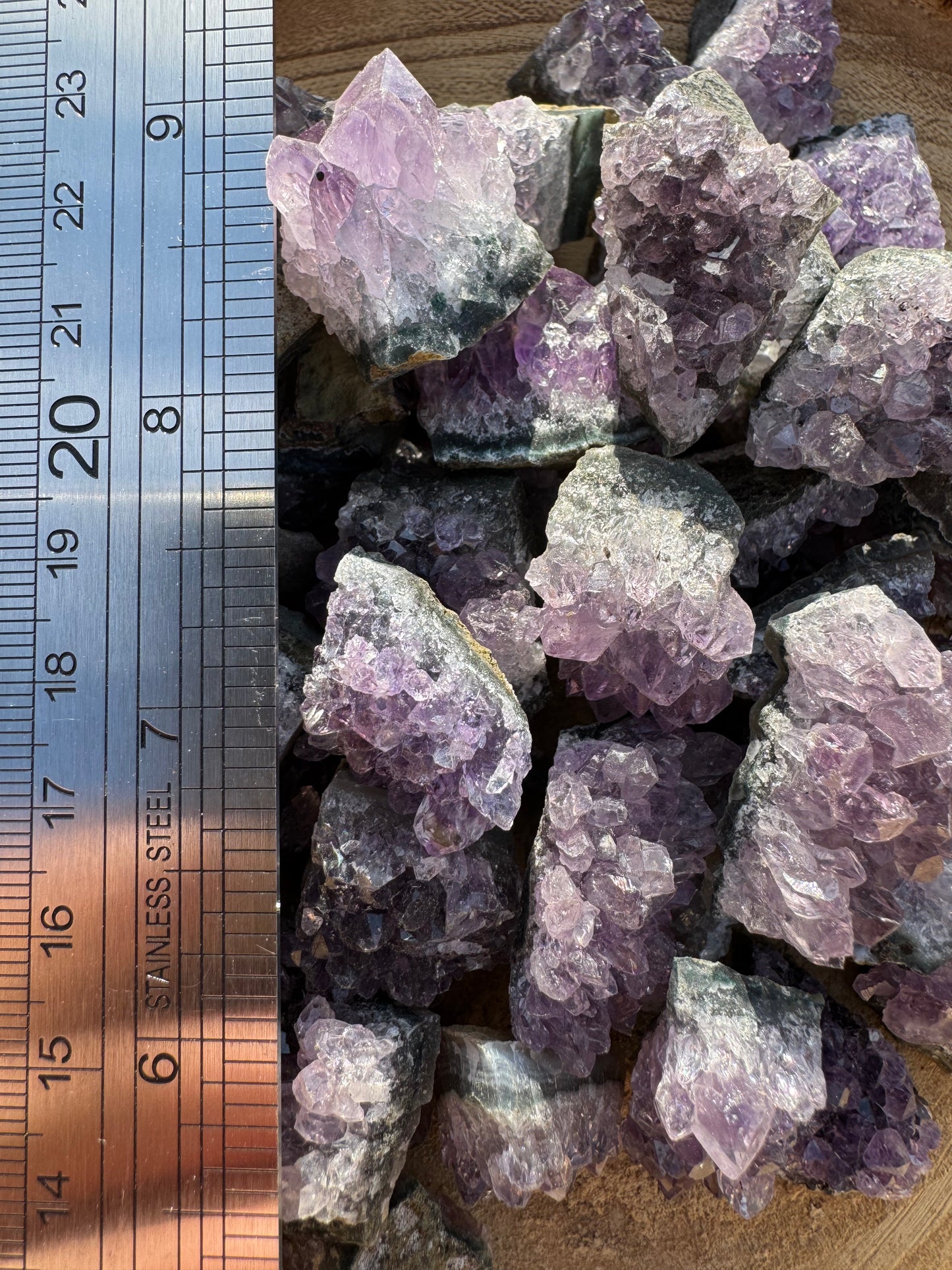 Mini Amethyst bits