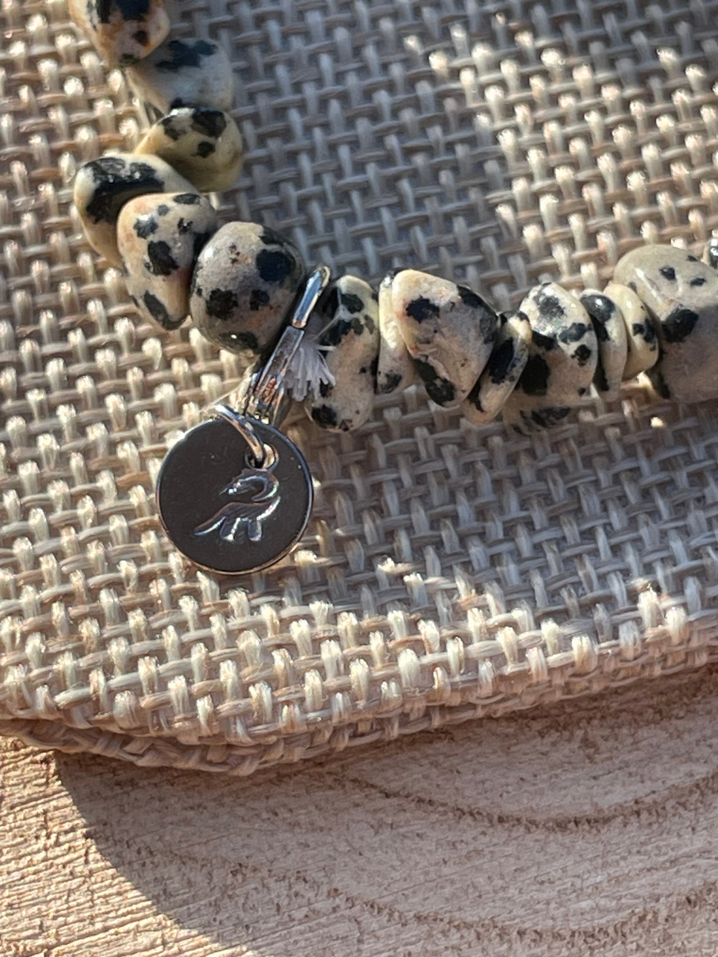 Dalmatian Jasper Chip Bracelet