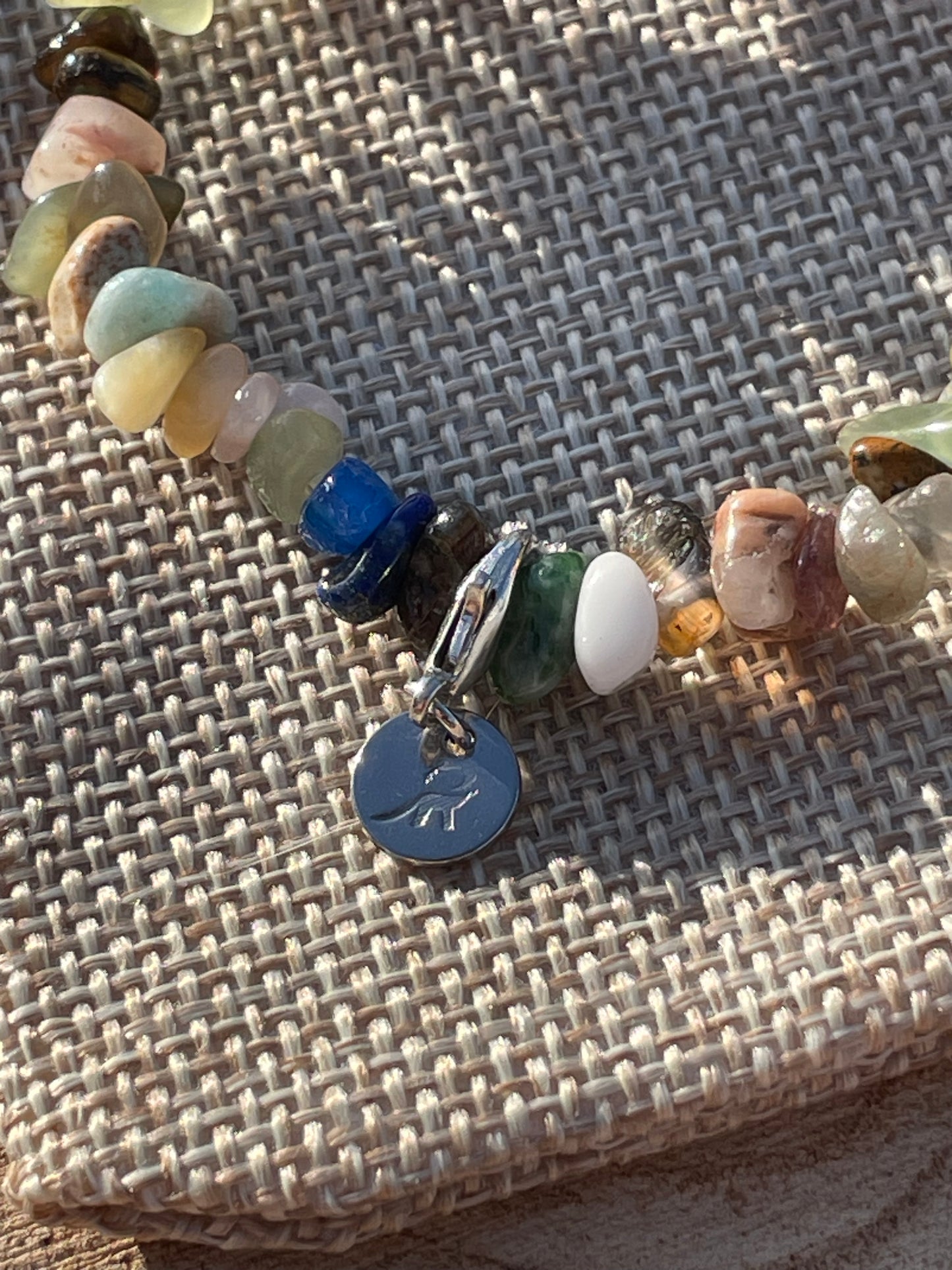 Mix Gem Chip Bracelet