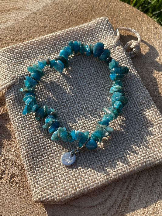 Apatite Chip Bracelet