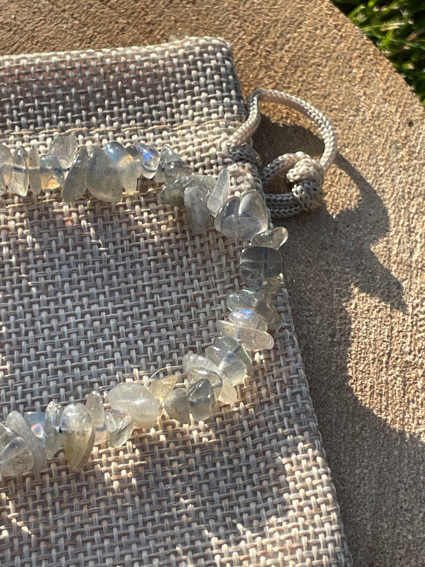 Labradorite AA Grade Chip Bracelet