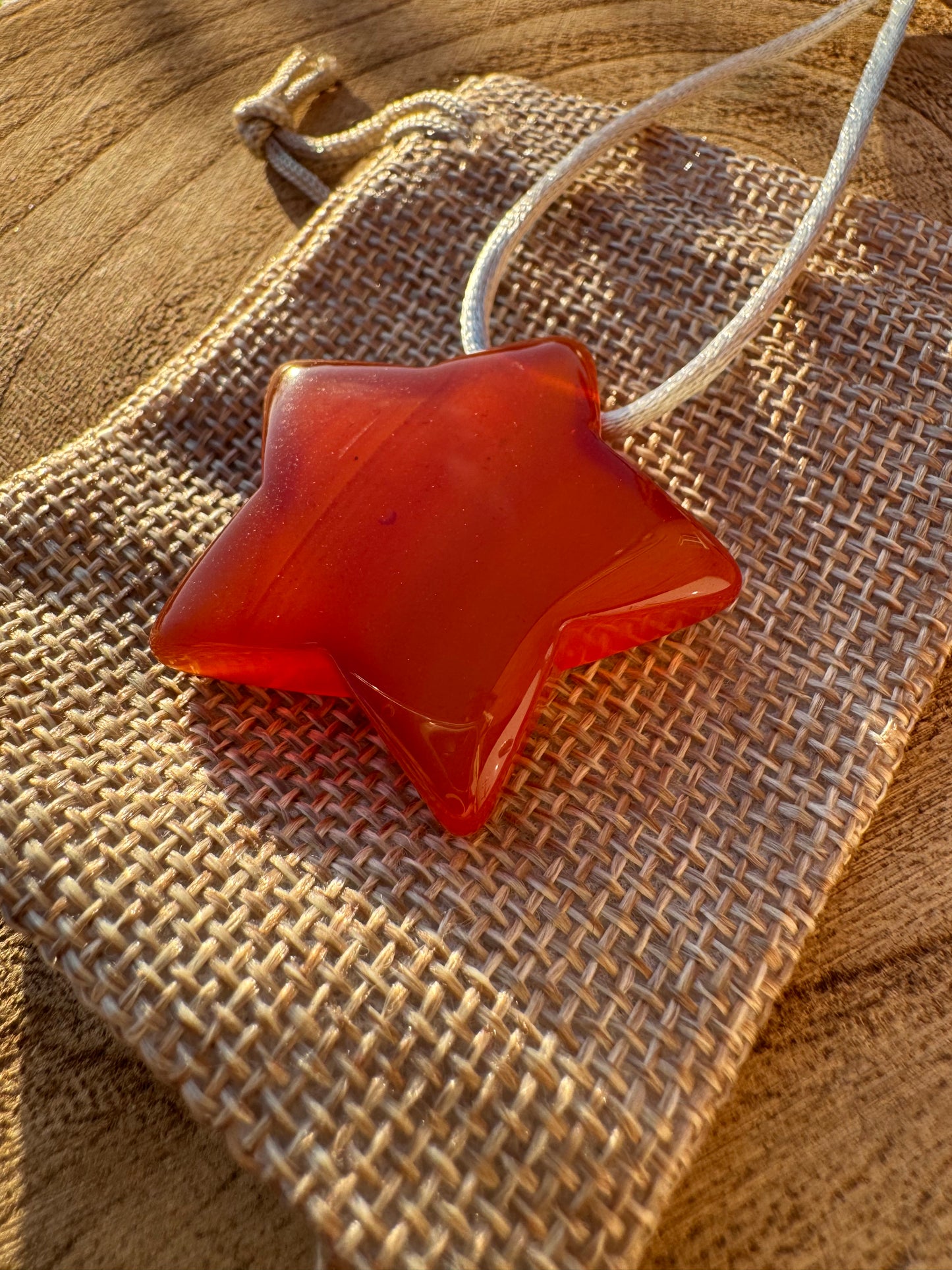 Carnelian Star bauble