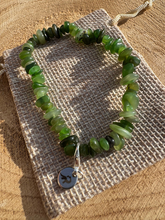 Naphrite Chip Bracelet