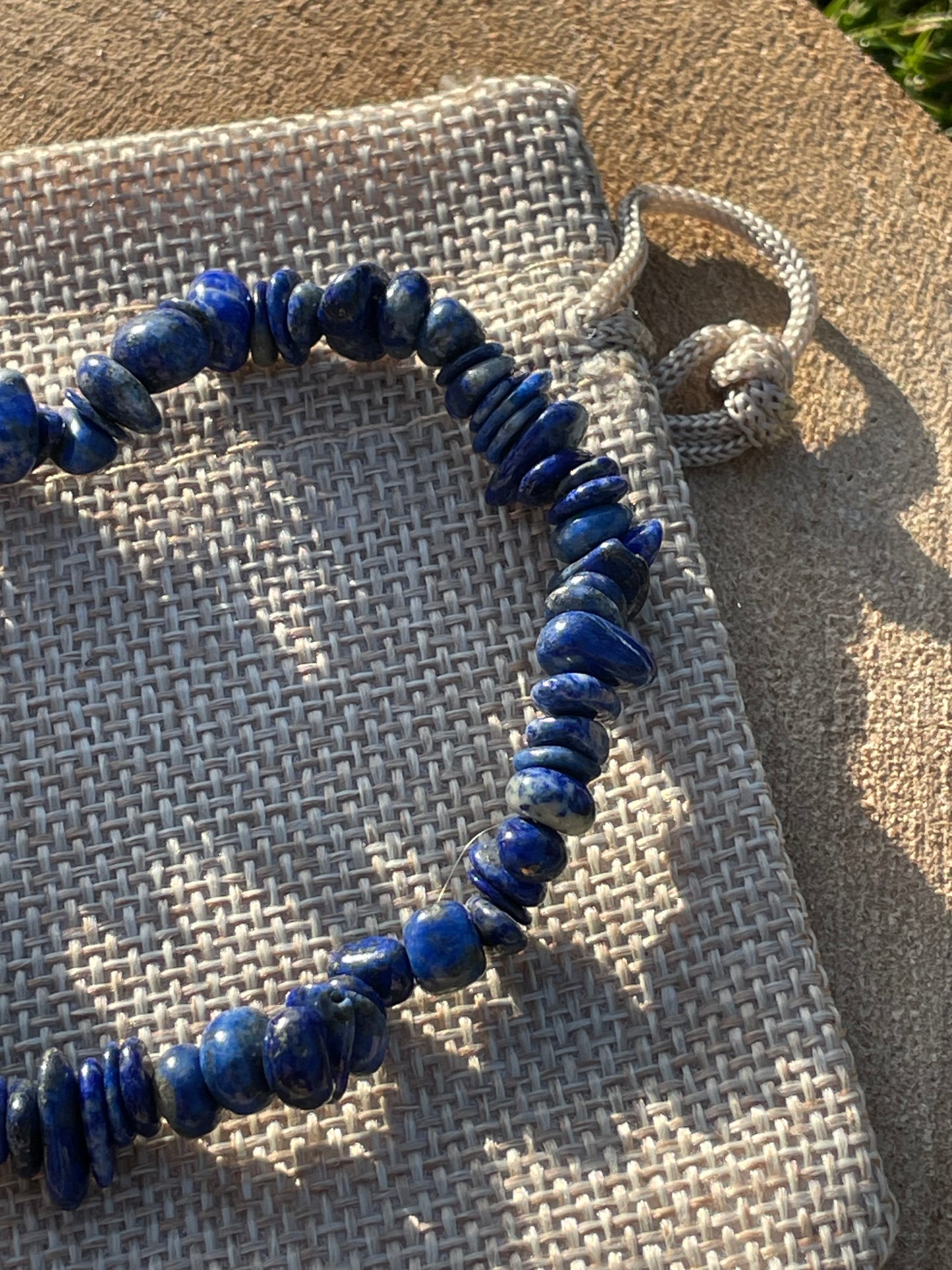 Lapis A Grade Chip Bracelet