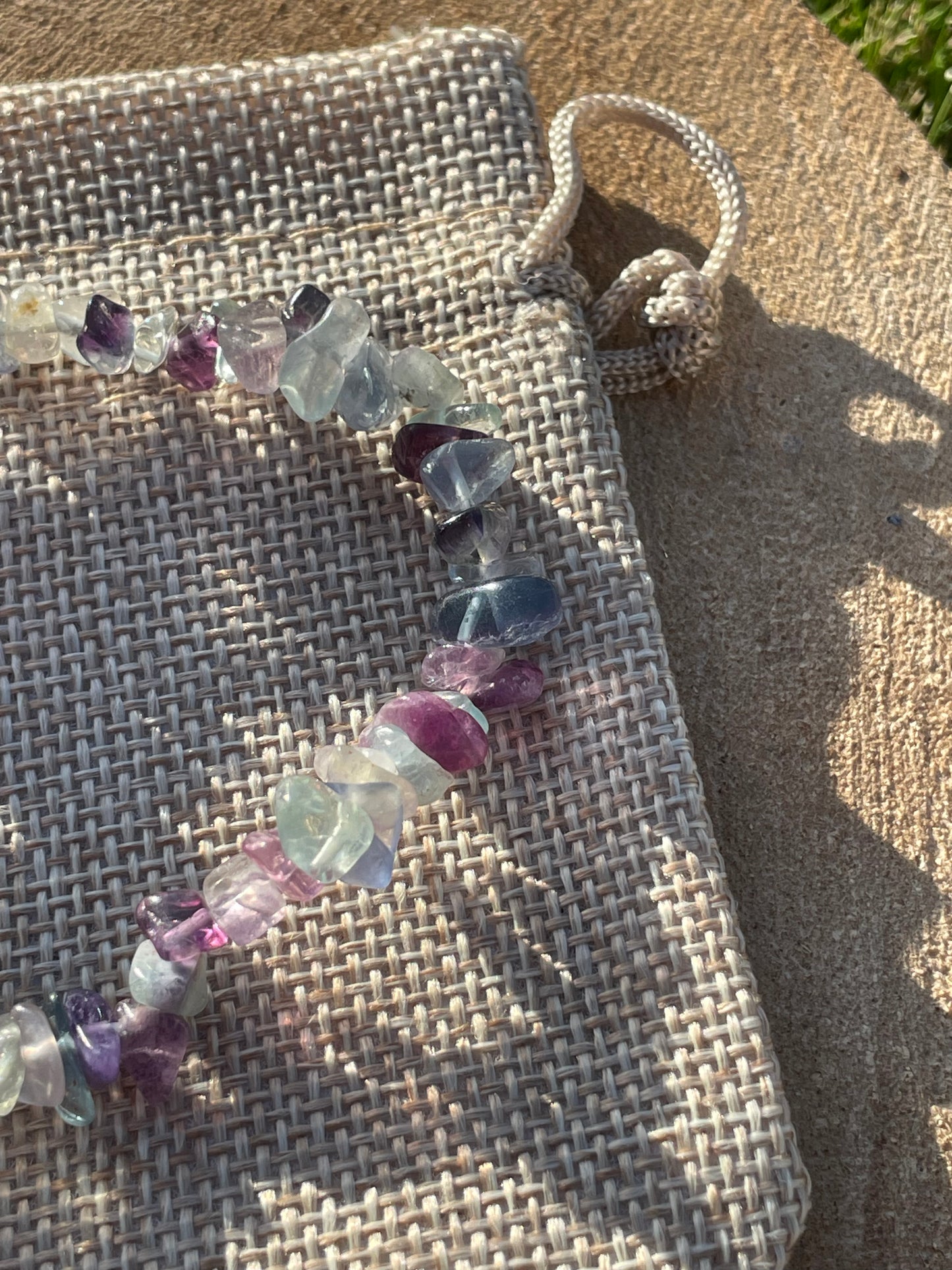 Fluorite Chip Bracelet