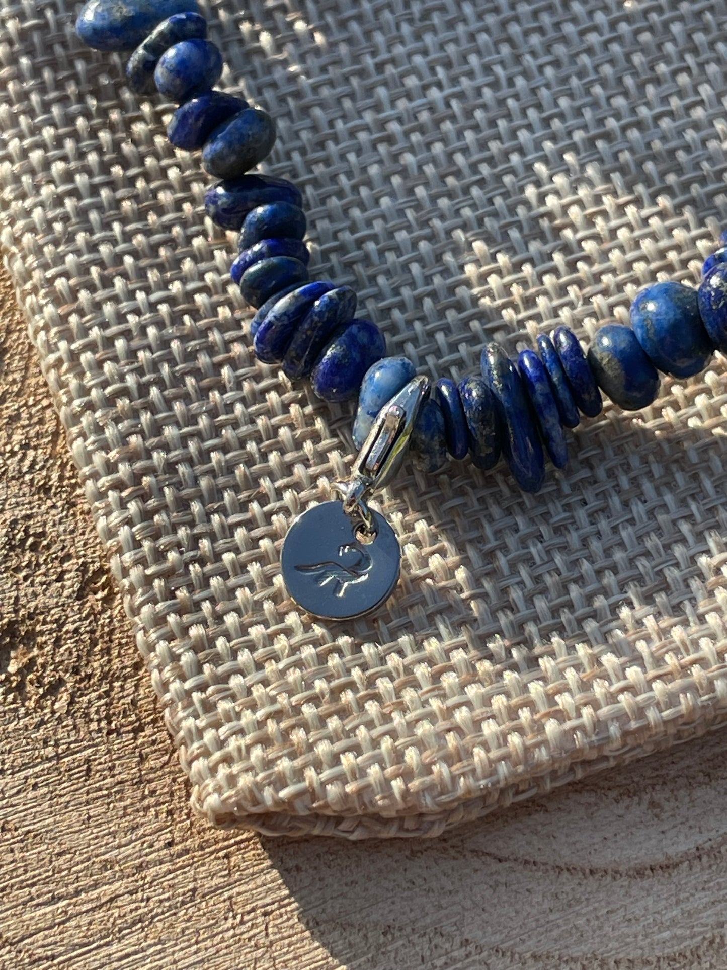 Lapis A Grade Chip Bracelet