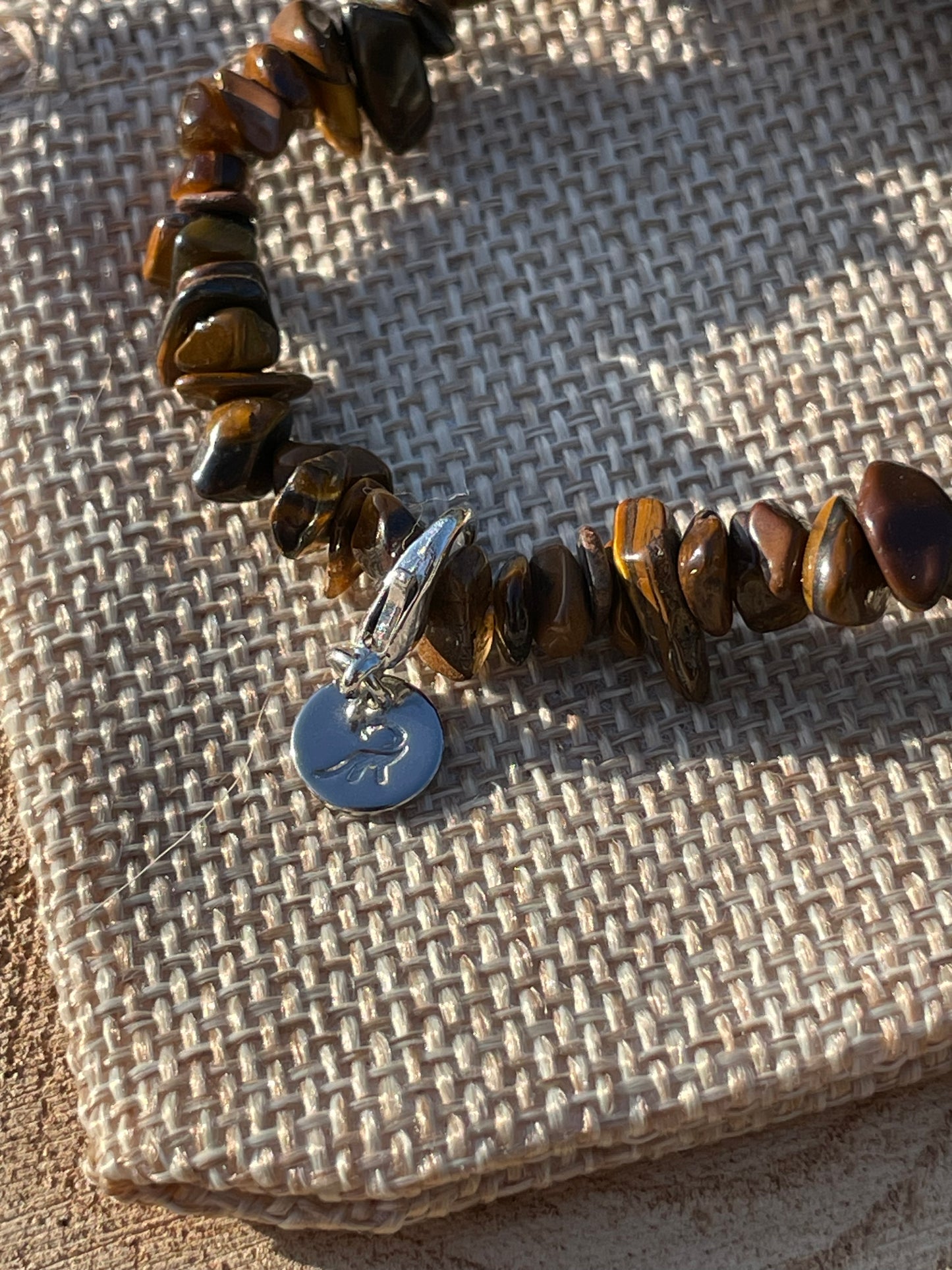 Tiger Eye Chip Bracelet