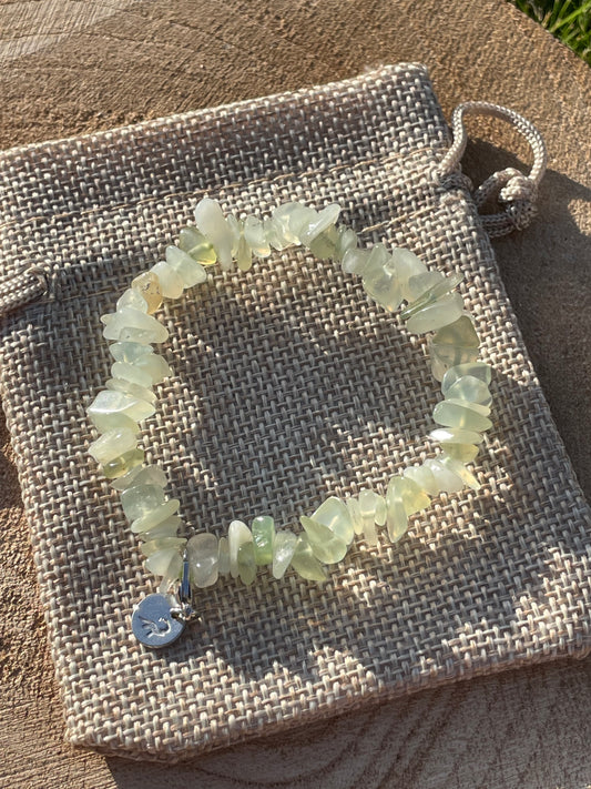 New Jade Chip Bracelet