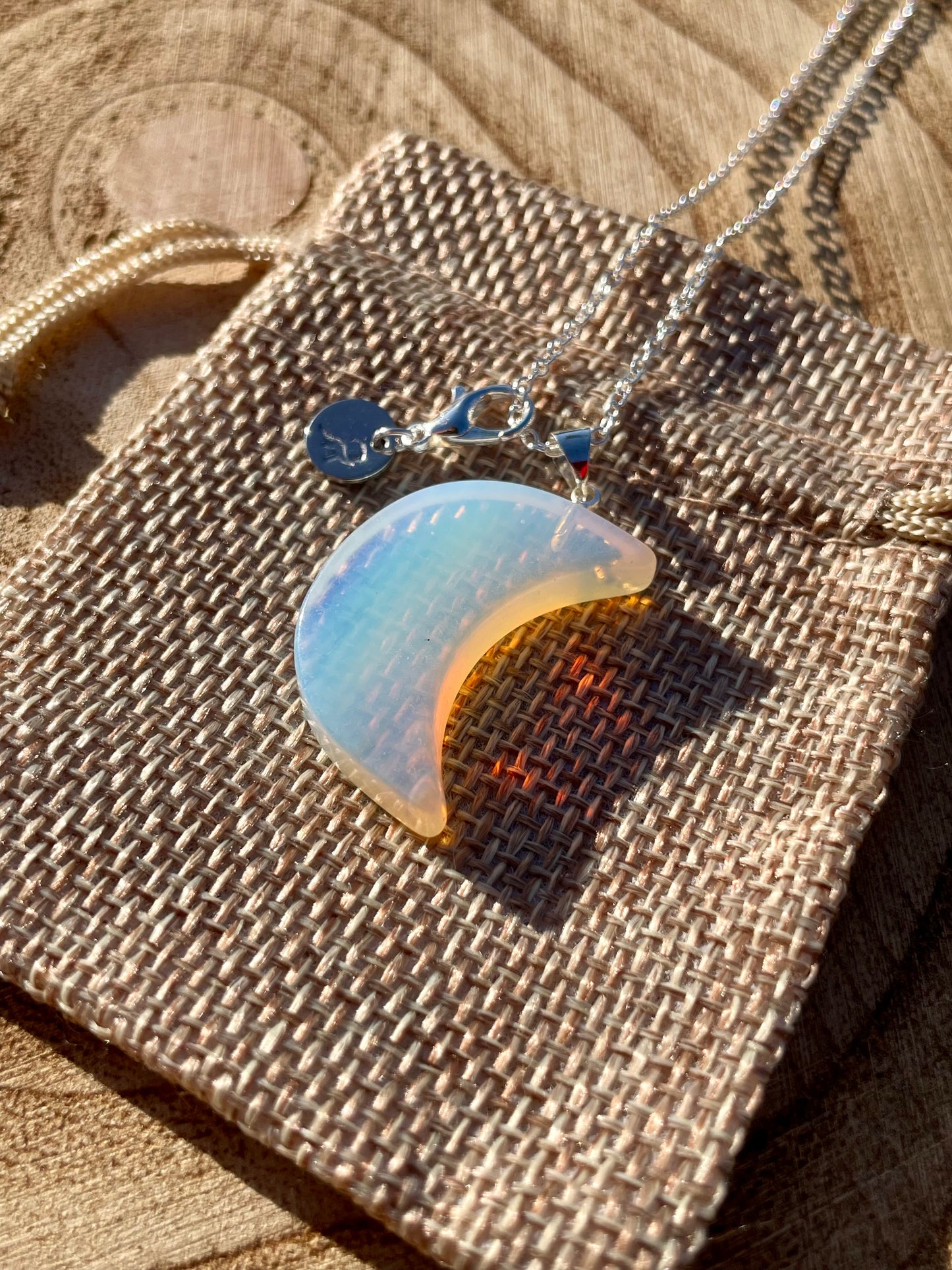 Opalite Moon Necklace