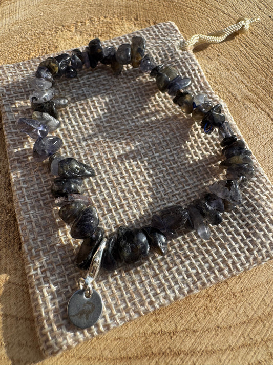 Lolite Chip Bracelet