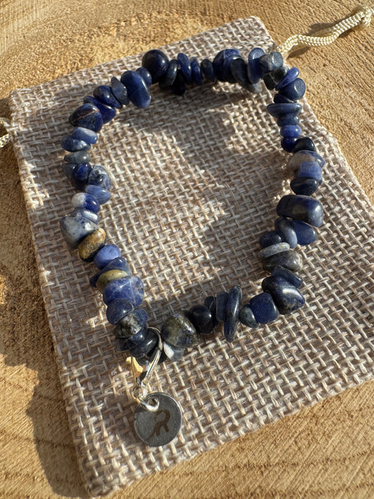 Sodalite Chip Bracelet