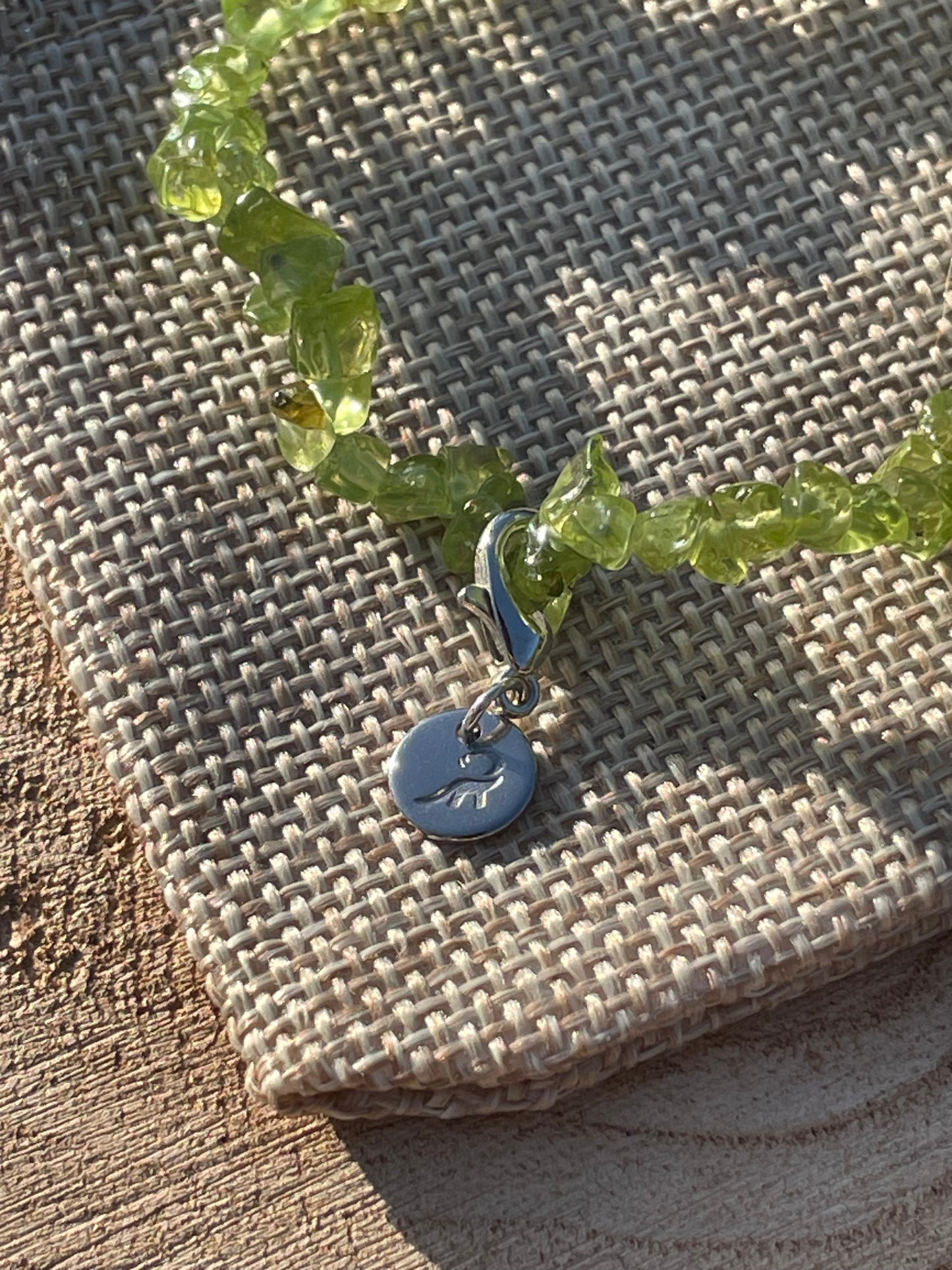 Peridot Chip Bracelet