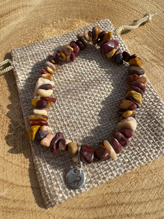 Mookaite Chip Bracelet