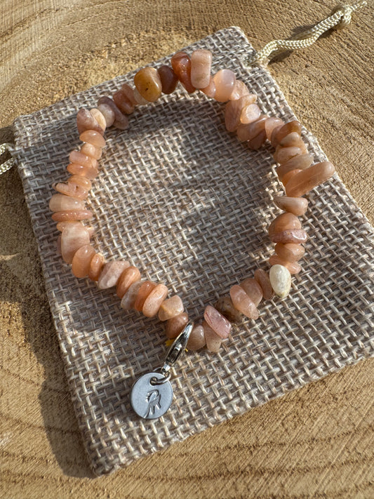 SunStone Chip Bracelet