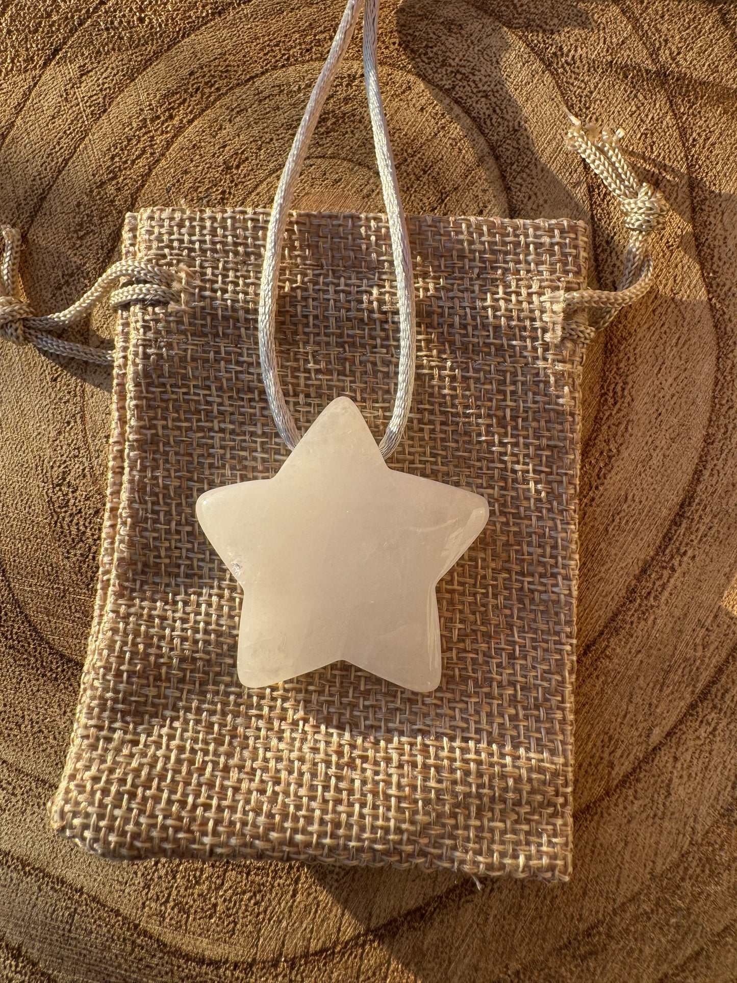 Rock Crystal Star bauble