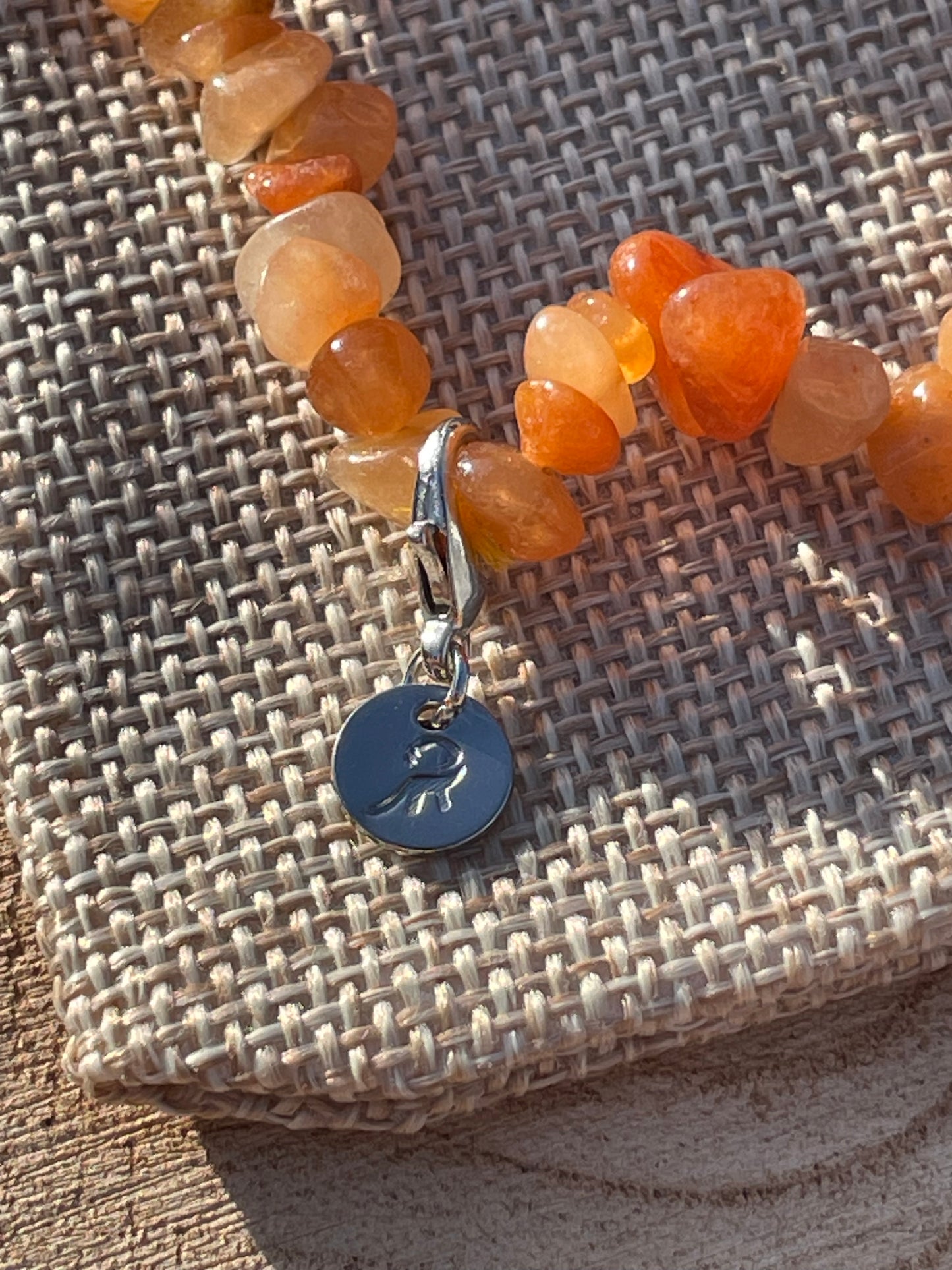 Red Aventurine Chip Bracelet