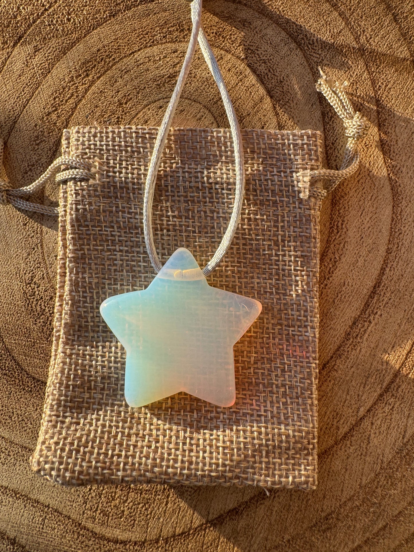 Opalite Star bauble