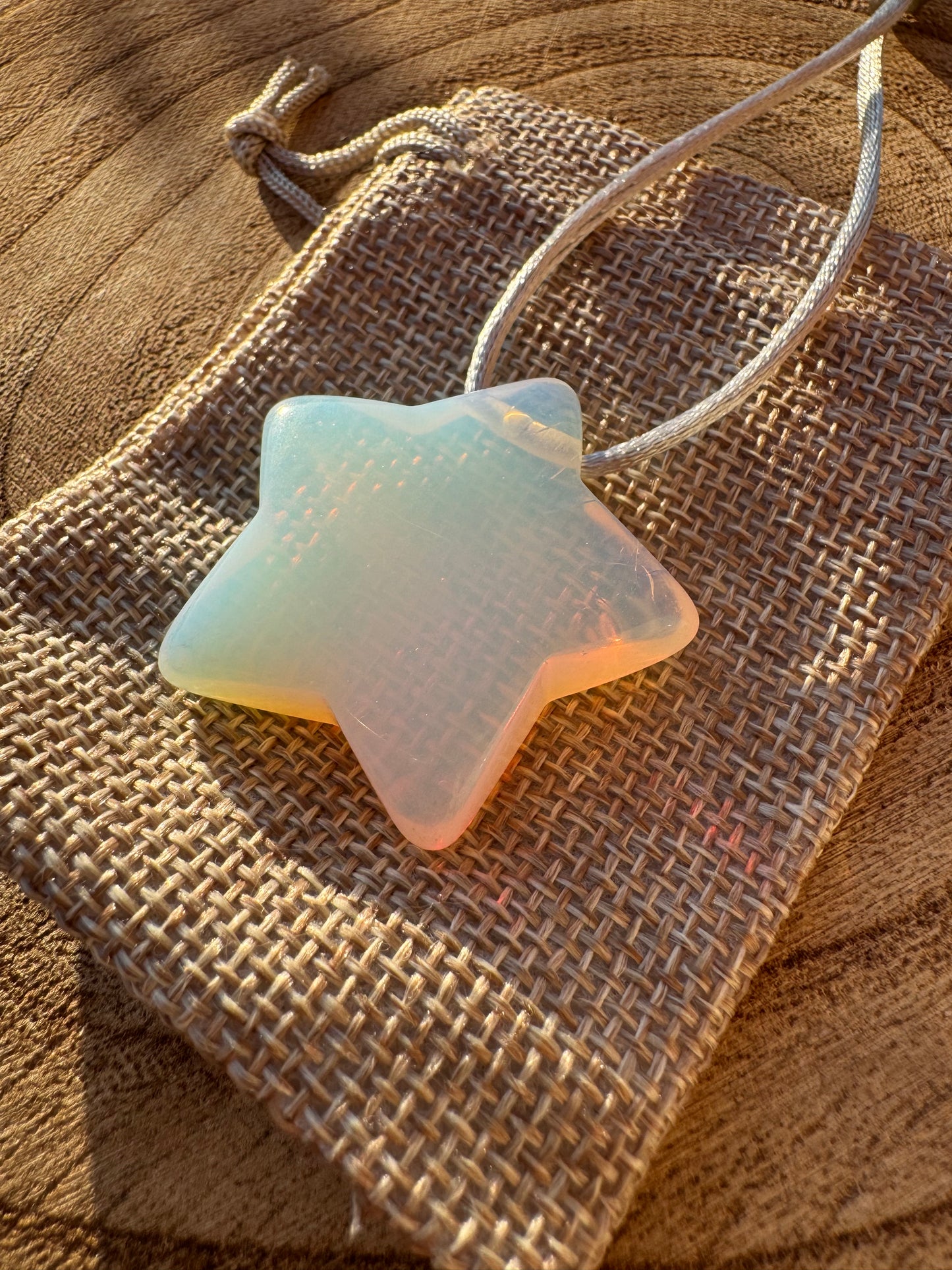 Opalite Star bauble