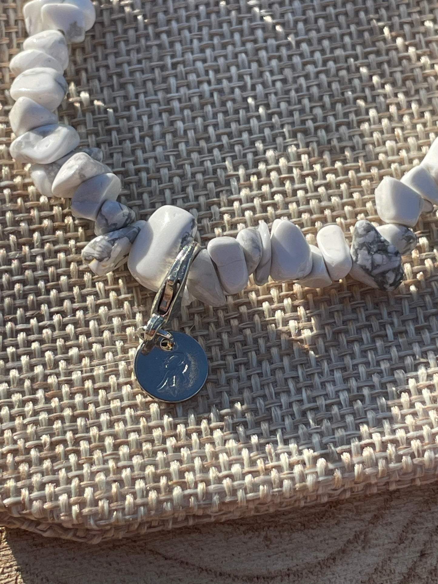 Howlite Chip Bracelet