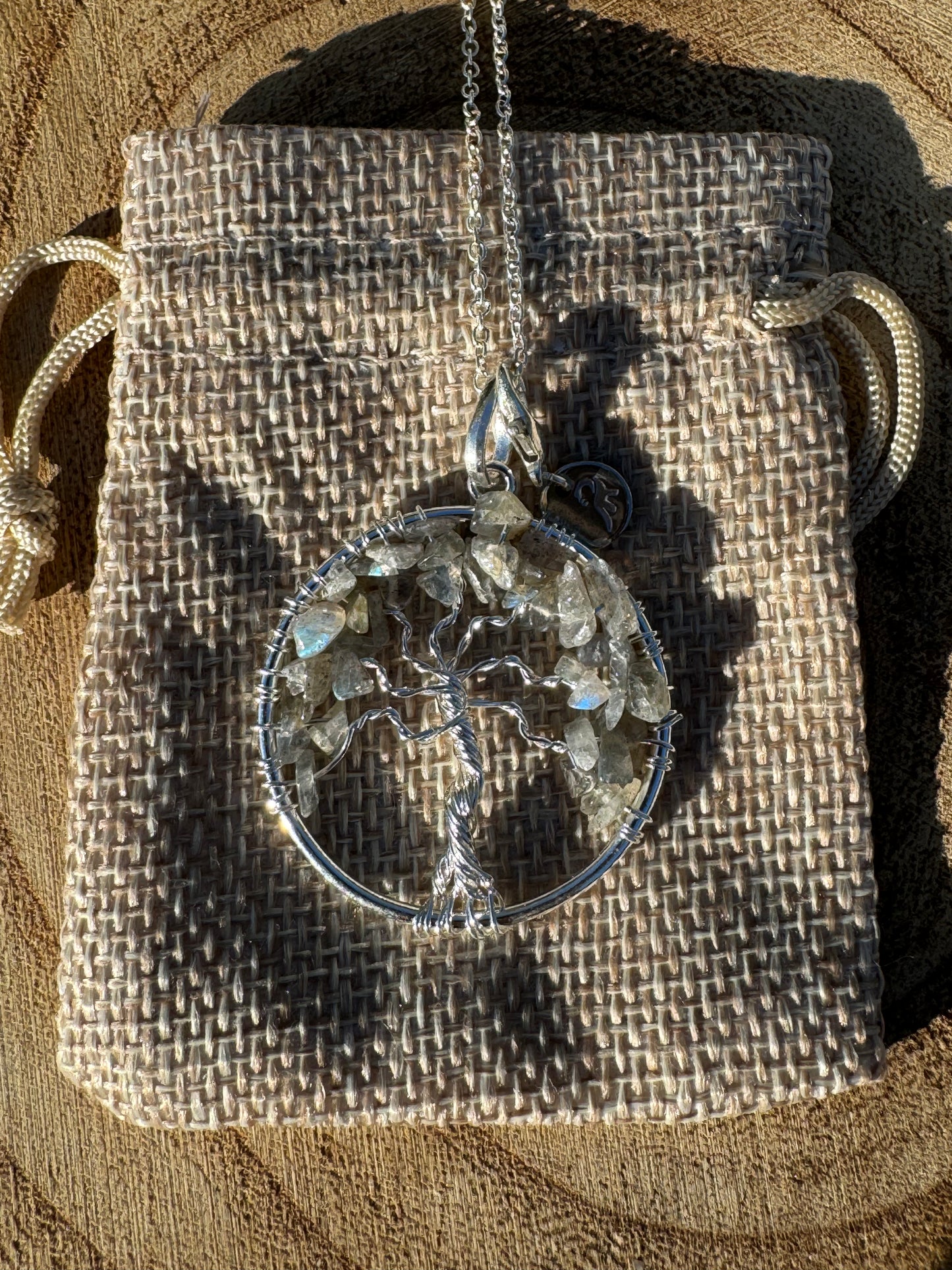 Labradorite Tree Of Life Necklace