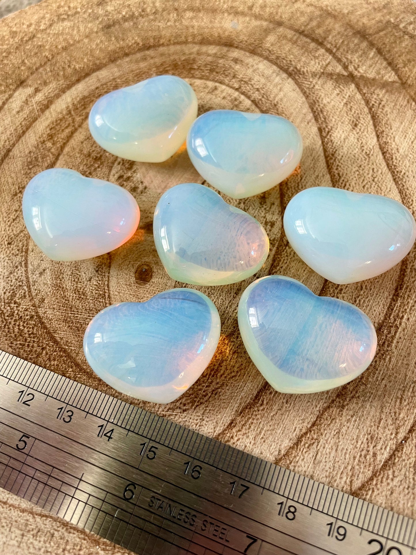 Opalite Hearts